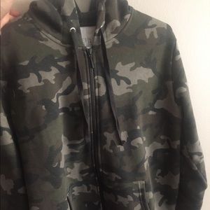 Camouflage hoodie